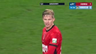 11分领跑！蓉城3-0河南豪取8连胜 韦世豪拜合拉木破门刘殿座扑点