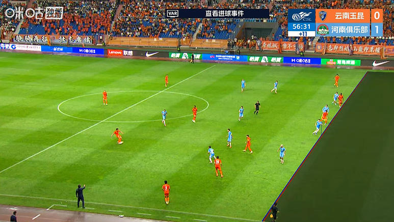 云南玉昆2-1逆转河南 布尼亚明首球克莱伯绝杀