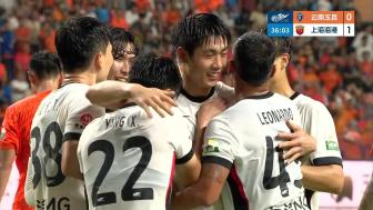 连追两球!玉昆2-2海港终结三连败 18岁布尼亚明建功