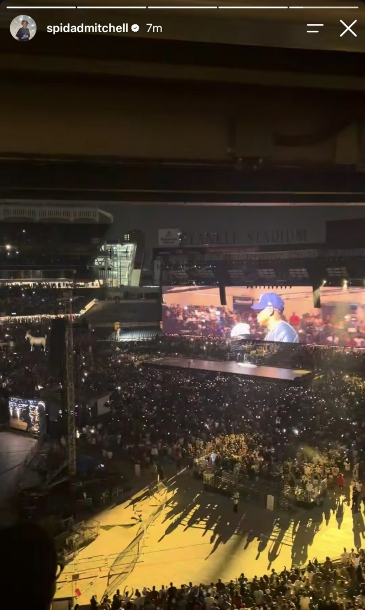 詹姆斯塔图姆内场看Jay-Z 米切尔独坐上层看台