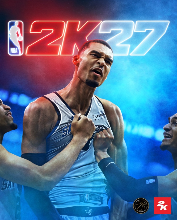 Shams:文班亚马成为NBA 2K27标准版封面球员