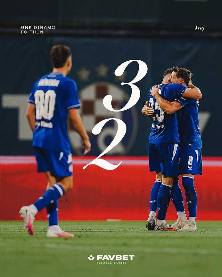 让二追三!萨格勒布迪纳摩加时绝杀图恩,总比分4-3晋级 让二追三!萨格勒布迪纳摩加时绝杀图恩,总比分4-3晋级