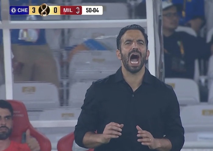 米兰0-3负于切尔西 阿莫林上任三战不胜 下战曼联